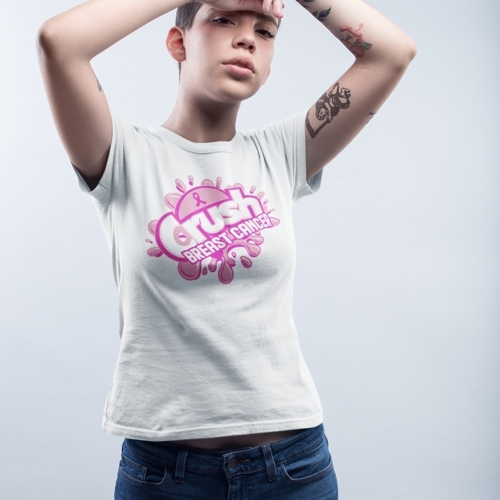 Crush Breast‎ Cancer Awareness Tee